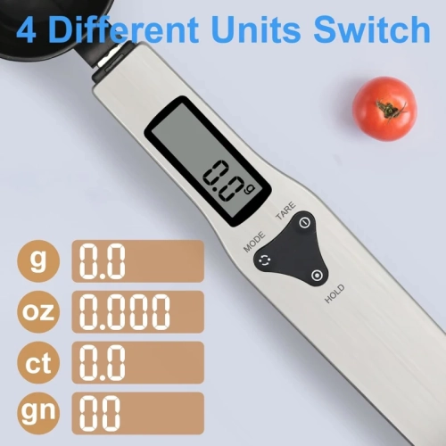 500g Precision Electronic Measuring Spoon Scale - High-Accuracy Portable Kitchen Weighing Tool for Cooking and Baking
