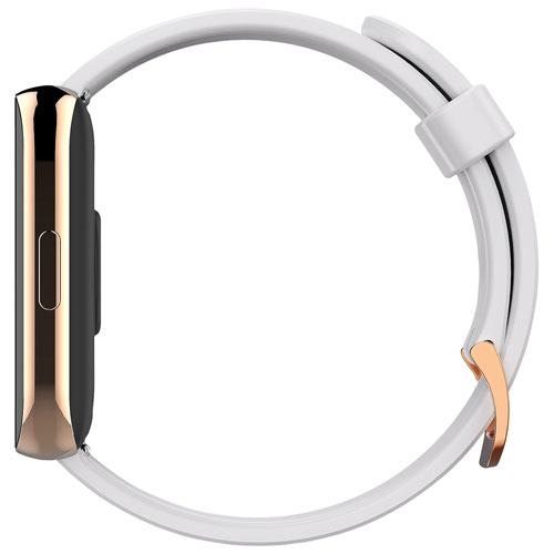 Montre intelligente Moto Watch 40 de 46 x 30 mm de Motorola avec moniteur de fréquence cardiaque - Rose