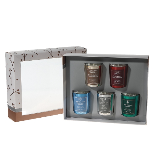 Ensemble de 5pc bougies parfumées de Maison concepts