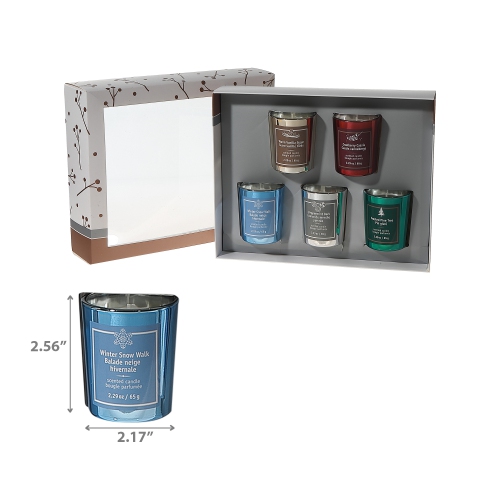 Maison Concepts 5Pc Set Scented Candle