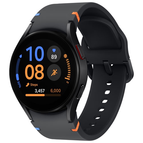 Open Box - Samsung Galaxy Watch FE 40mm Smartwatch with Heart Rate Monitor - Black