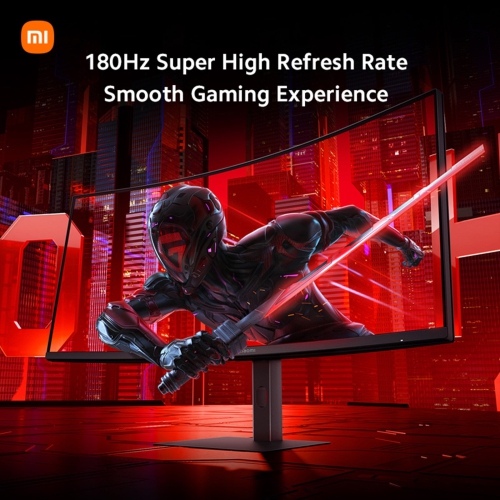 Xiaomi Gaming Monitor 34 inch Wide Curved Computer Screen: 180Hz, WQHD, Ultrawide, 1ms FreeSync, 3440*1440