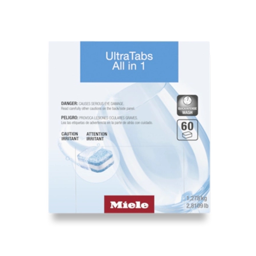 Miele UltraTabs All in 1 Dishwasher Detergent Tablets 240 tabs Bundle