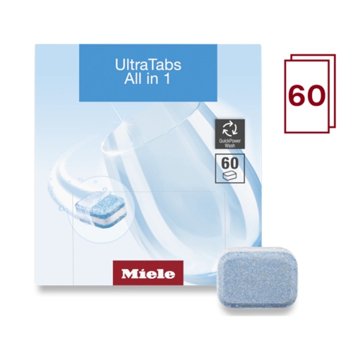 Miele UltraTabs All in 1 Dishwasher Detergent Tablets 240 tabs Bundle