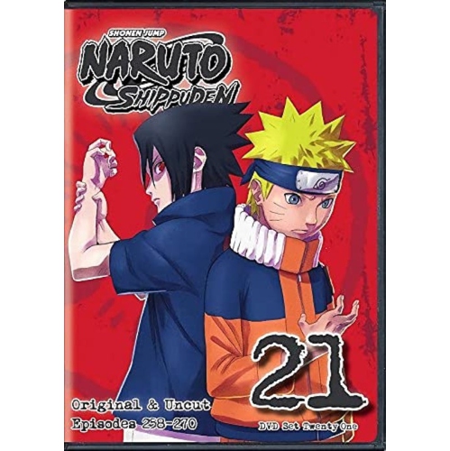 Naruto Shippuden Uncut Set 21 [DVD]