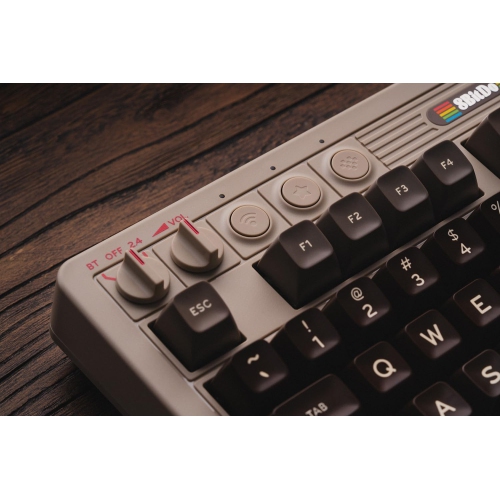 Open Box - 8BitDo Retro Mechanical Keyboard, Bluetooth/2.4G/USB-C