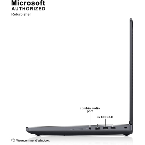 Refurbished Dell Precision 7710, 17.3" FHD WORKSTATION NVIDIA QUADRO M4000M,Xeon E3-1535M, 16GB, 240GB+500 GB, PCIe, 2 Years Warranty, 100277-21100