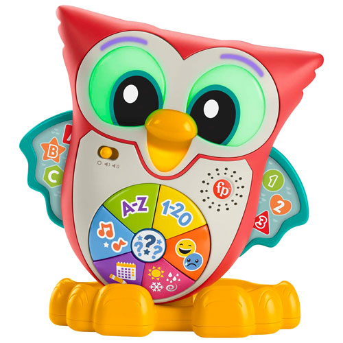 Jouet hibou Linkimals Light-Up & Learn de Mattel