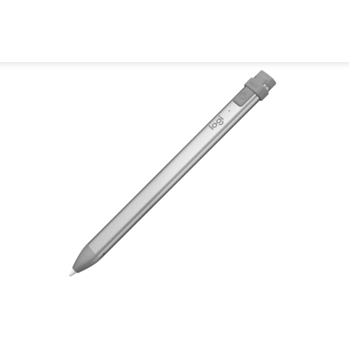 Refurbished- Logitech Crayon Digital Pencil for iPad (2018 & Later) - Grey
