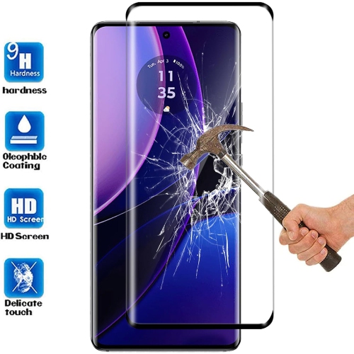 [CSmart] Case Friendly Full Coverage Tempered Glass Screen Protector for Motorola Moto Edge 2024