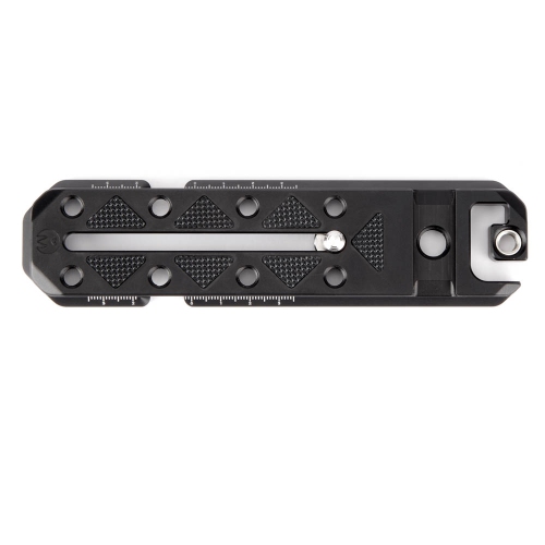 3 Legged Thing QR ULTRA 150mm x 38mm Arca Compatible Long Plate, Darkness/Matte Black