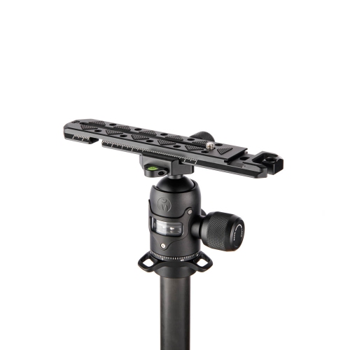 3 Legged Thing QR ULTRA 200mm x 38mm Arca Compatible Long Plate, Darkness/Matte Black