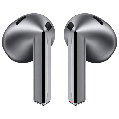 SAMSUNG  Refurbished (Fair) - Galaxy Buds3 In-Ear Noise Cancelling True Wireless Earbuds - In Silver