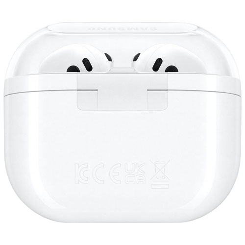 Boîte ouverte - Écouteurs boutons 100 % sans fil à suppression du bruit Galaxy Buds3 de Samsung - Blanc