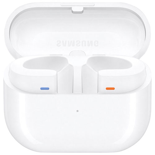 Boîte ouverte - Écouteurs boutons 100 % sans fil à suppression du bruit Galaxy Buds3 de Samsung - Blanc