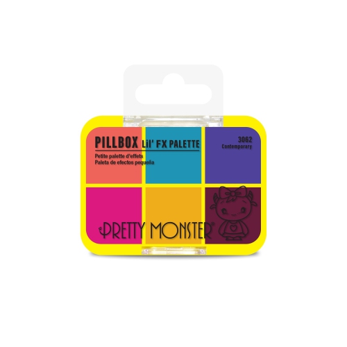 PRETTY MONSTER  Pillbox Lil' Fx Palette In Multicolor