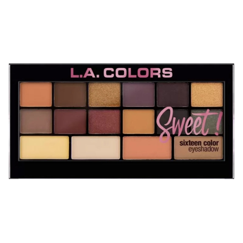 L.A. COLORS  Sweet 16 Color Eyeshadow Palette