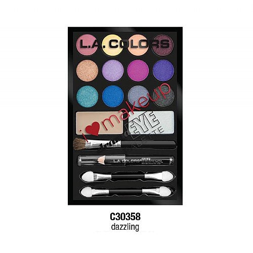 L.A. COLORS  I Heart Makeup Drama Eye Palette