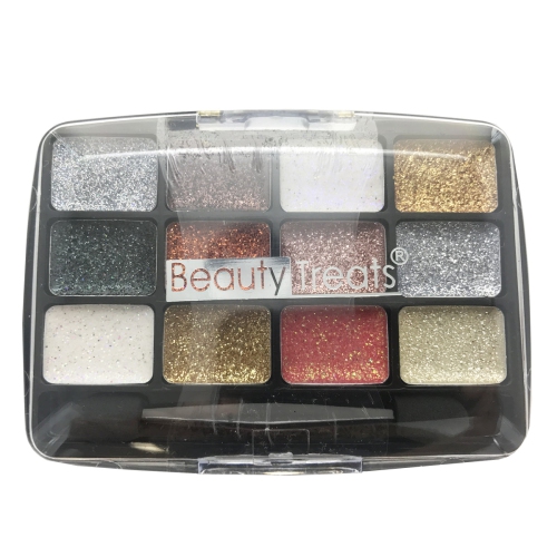 BEAUTY TREATS  12 Colors Glitter Palette