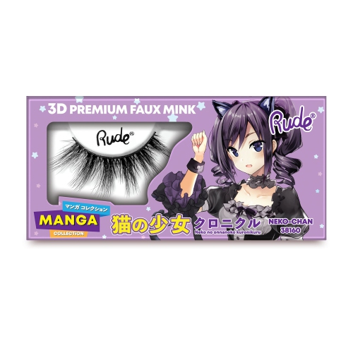 RUDE  Manga 3D Faux Mink Lashes