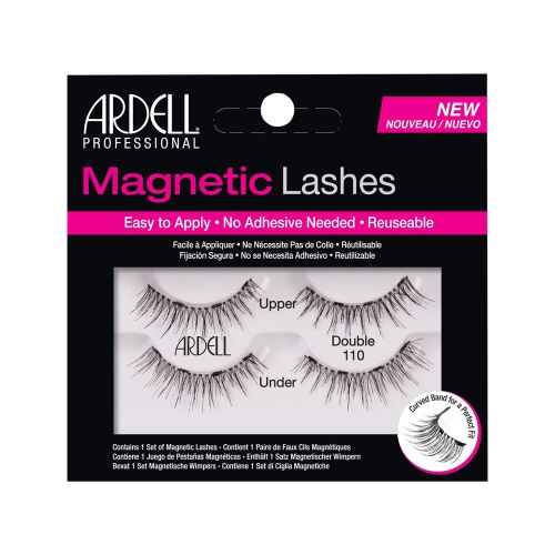 Ardell Professional Magnetic Double Strip Lashes, 110 Black