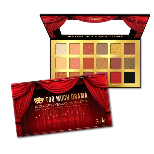 RUDE  Too Much Drama - 18 Eyeshadow Palette
