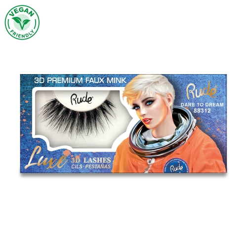 RUDE  Luxe 3D Premium Faux Mink Lashes
