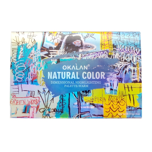 OKALAN Natural Color Dimensional Highlight Palette