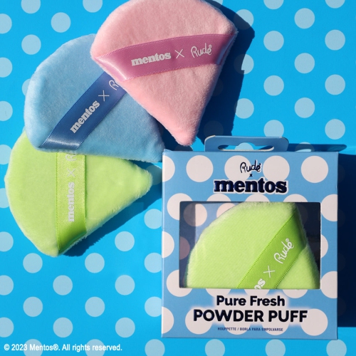 Image 1 of 1.. RUDE Mentos Pure Fresh Powder Puff