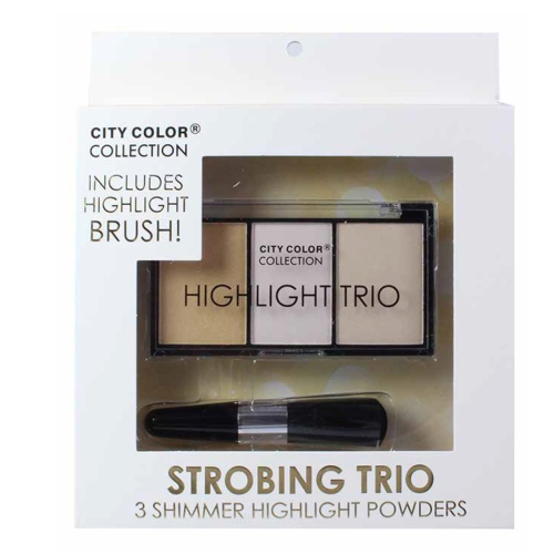 Image 1 of 1.. CITY COLOR Collection Highlight Strobing Trio Powders Set