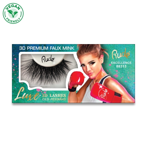 RUDE  Luxe 3D Premium Faux Mink Lashes