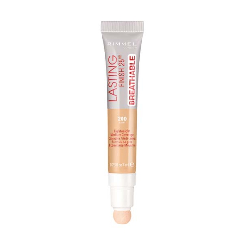 RIMMEL LONDON  Lasting Finish Breathable Concealer I got this concealer because I use the foundation and love it