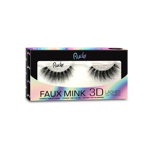 RUDE Lush Faux Mink 3D Lashes