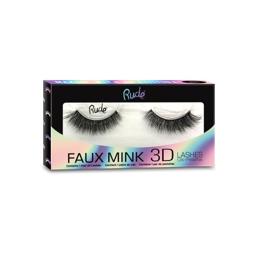 RUDE Lush Faux Mink 3D Lashes