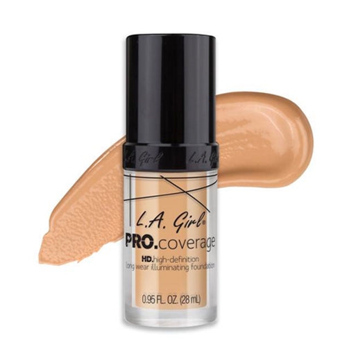 L.A. GIRL COSMETICS  L.a. Girl Pro Coverage Illuminating Foundation Best Foundation!!!