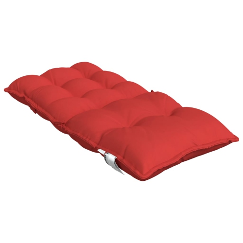 vidaXL Lowback Chair Cushions 6 pcs Red Oxford Fabric