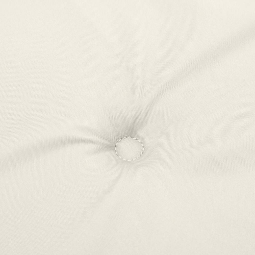 vidaXL Garden Bench Cushion Melange Cream 200x50x7 cm Fabric