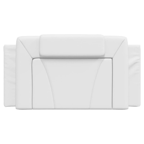 vidaXL Headboard Cushion "Viana" White 100 cm Faux Leather