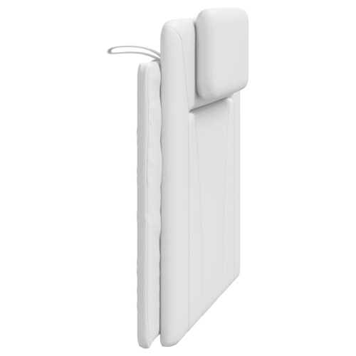 vidaXL Headboard Cushion "Viana" White 100 cm Faux Leather