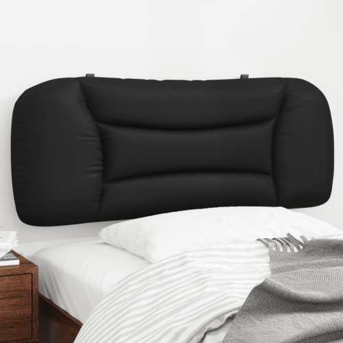 vidaXL Headboard Cushion "Hvar" Black 100 cm Faux Leather