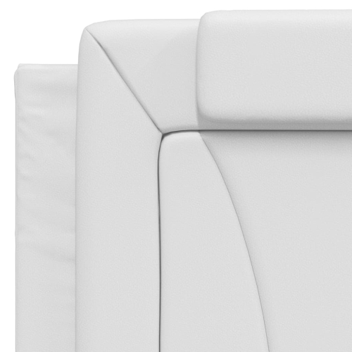vidaXL Headboard Cushion "Viana" White 100 cm Faux Leather