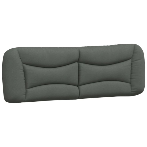 VIDAXL  Headboard Cushion Dark Grey 153 Cm Fabric