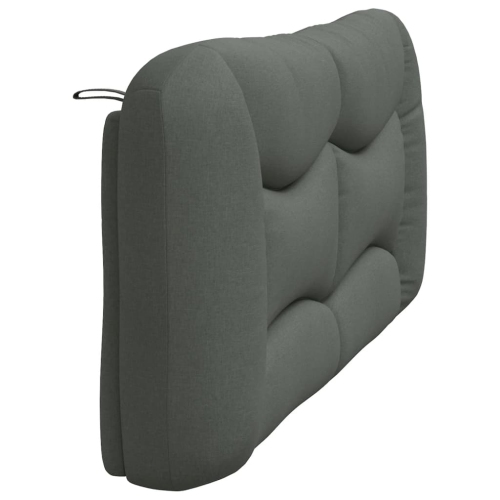 vidaXL Headboard Cushion "Hvar" Dark Grey 183 cm Fabric