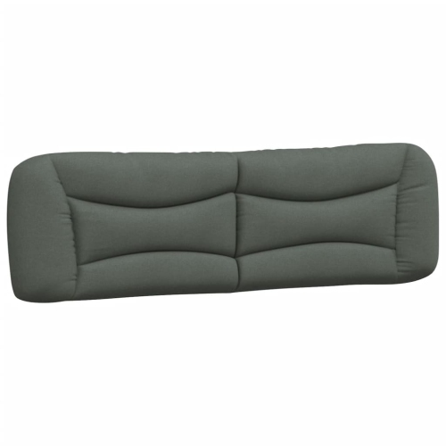 VIDAXL  Headboard Cushion Dark Grey 193 Cm Fabric