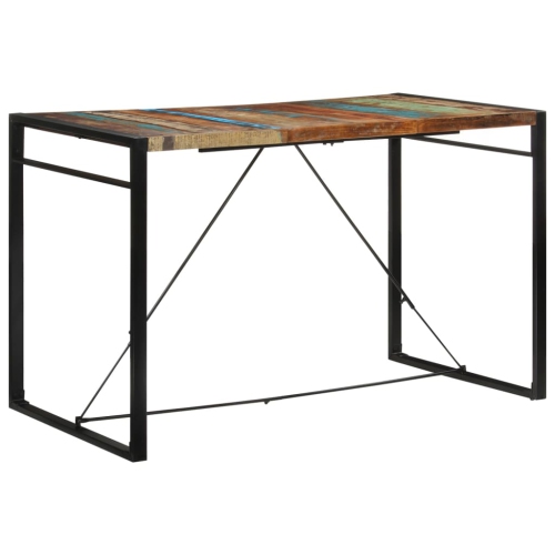 vidaXL Bar Table 175x90x110 cm Solid Wood Reclaimed