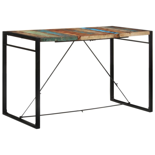 vidaXL Bar Table 175x90x110 cm Solid Wood Reclaimed