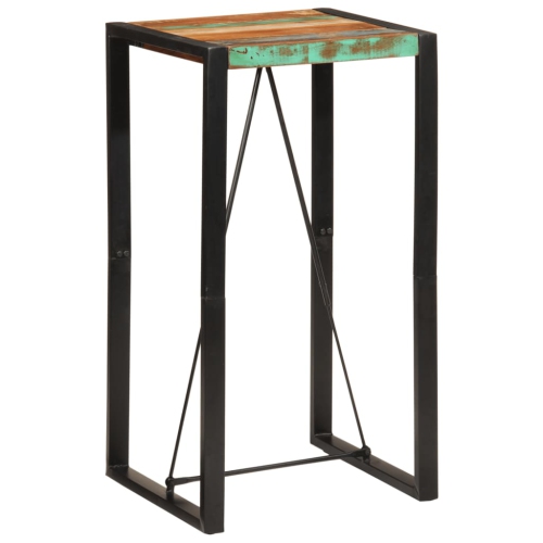 VIDAXL  Bar Table 60X55X110 Cm Solid Wood Reclaimed