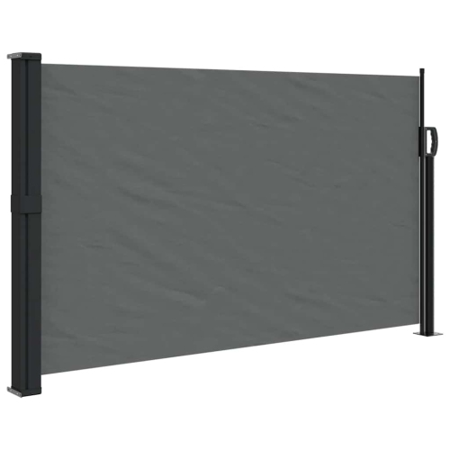 VIDAXL  Retractable Side Awning Anthracite 120X600 Cm