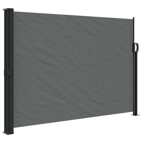 VIDAXL  Retractable Side Awning Anthracite 140X500 Cm