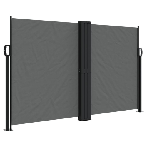 VIDAXL  Retractable Side Awning Anthracite 140X1000 Cm